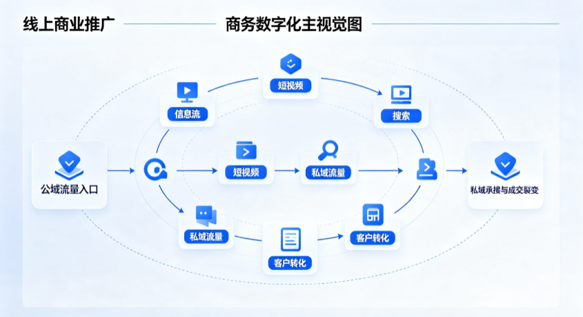 铁山区线上商业推广怎么做？全域流量闭环搭建与低成本转化实战指南